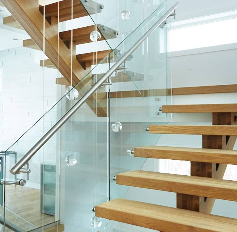 Stairs Glass Railing
