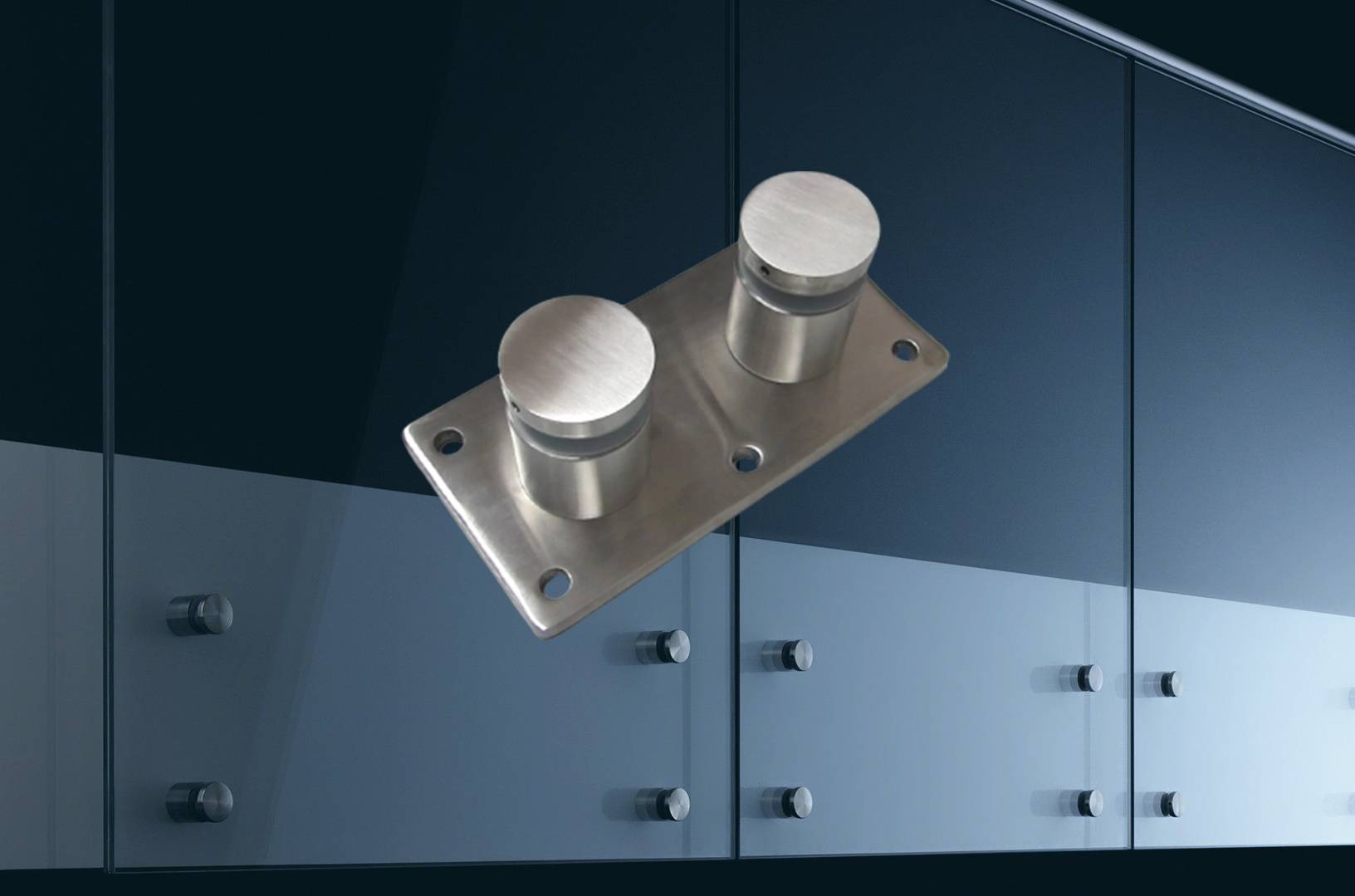 Mounted Plate Glass Standoff