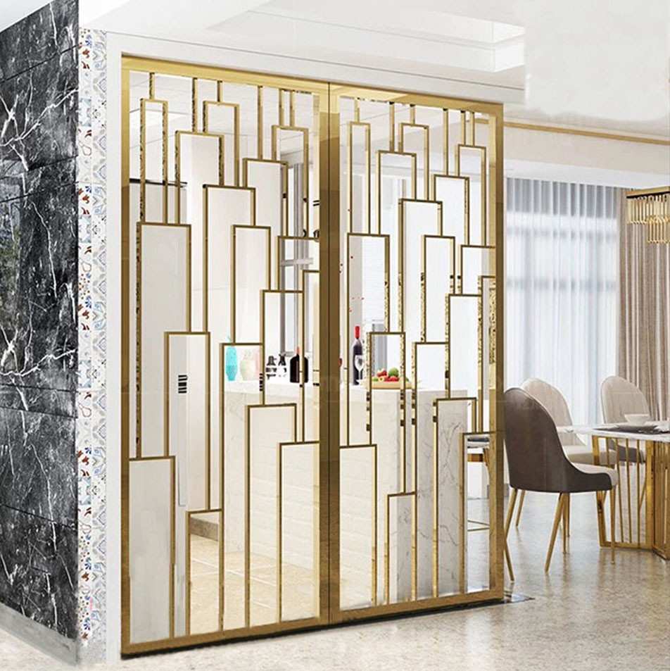 PVD Coated Wall Partitions
